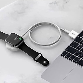 Dock Sạc Nhanh Khung Thép Steel Dành Cho Apple Watch Series 3-8/ SE/ Apple Watch Ultra_ Hàng Chính Hãng