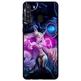 Ốp lưng dành cho Samsung A21 - A21s - A31 mẫu Mỹ Nữ Tóc Hồng