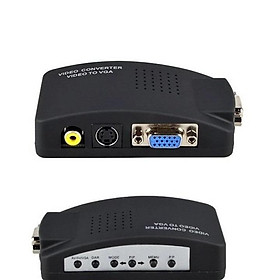 Bộ chuyển đổi Video, Svideo sang VGA dùng kết nối tin hiệu hình ảnh các thiết bị khác nhau