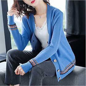 Áo Cardigan Nữ Họa Tiết Xinh Thời Trang Korea Haint Boutique Ak36