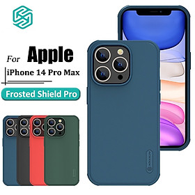 Ốp lưng Nillkin dạng sần cho iPhone 14 pro, 14 Promax,14, 13 Promax Full Modem - Hàng Chính Hãng