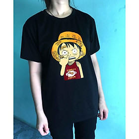 Áo Thun Luffy - Áo Thun One Piece - Chất liệu thun cotton mềm mịn