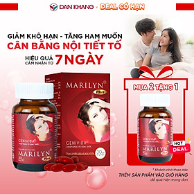 Viên Uống Cân Bằng Nội Tiết Tố, Cải Thiện Sinh Lý Nữ Marilyn (Hộp 30 viên)