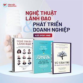 Combo:  SÁCH VỀ NGHỆ THUẬT LÃNH ĐẠO VÀ PHÁT TRIỂN DOANH NGHIỆP