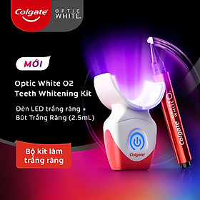 Bộ Kit làm trắng răng Colgate Optic White O2 an toàn tại nhà, không ê buốt