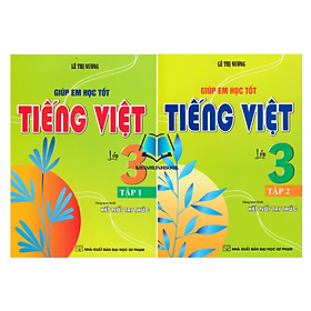 Sách - Combo Giúp Em Học Tốt Tiếng Việt Lớp 3 - Tập 1 + 2 (Dùng Kèm SGK Kết Nối Tri Thức)