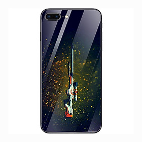Ốp điện thoại kính cường lực cho máy iPhone 8 - One shot MS ACQDA001