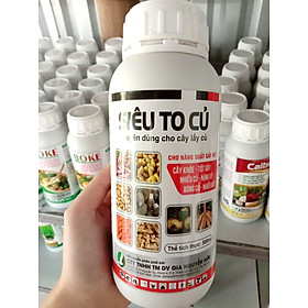 Mua Phân bón dành cho cây lấy củ - Siêu To Củ  chai 500ML - Giúp củ to  phì củ  nặng ký  chắc vỏ  không thối củ