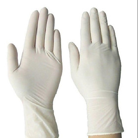 Một đôi găng tay cao su y tế bảo vệ tay cho bạn (free size)