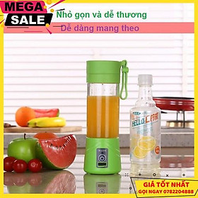 Mua Máy Xay Sinh Tố  Máy Xay Đa Năng Mini Hm-03 Loại 2 Lưỡi Cổng Sạc Usb Tiện Dụng - Giao Hàng Toàn Quốc