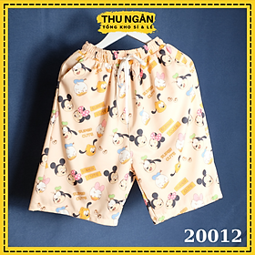 Quần Đùi Nữ Thun Cao Cấp Cotton Loại 1 Mặc Nhà Và Đi Chơi 20012