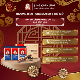 Hồng Sâm tẩm mật ong KGC Jung Kwan Jang (hộp 06 gói)