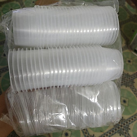 Mua BỘ 50 KHUÔN BÁNH FLAN KÈM NẮP - Hộp Hủ sữa chua  rau câu  caramen