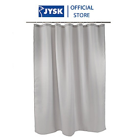 Rèm phòng tắm | JYSK Sibo | polyester | xám | D200xR180cm