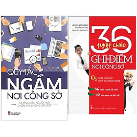 Combo Quy tắc ngầm nơi công sở + 36 tuyệt chiêu ghi điểm nơi công sở