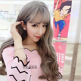 Tóc giả nữ Hàn Quốc + Tặng kèm lưới T219