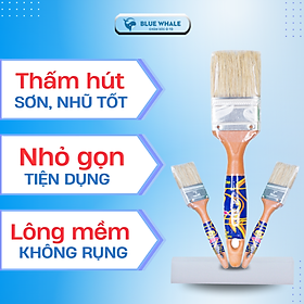 Mua Chổi quét sơn  cọ quét sơn lông mịn xuất xưởng 2 inch 58mm giá rẻ  quét đen lốp ô tô