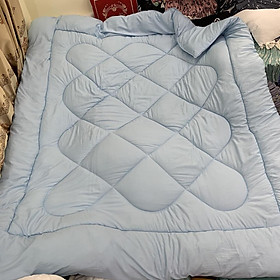Chăn phao poly cotton có ruột bông dày loại 1