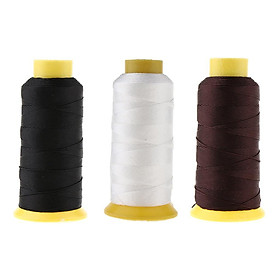 3x 200m 210D/12 High Strength Bonded Nylon Sewing Thread Upholstery Outdoor