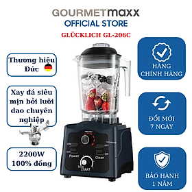 Mua Máy xay sinh tố công nghiệp GLUCKLICH GL-206C 2L 2200W có hẹn giờ- thương hiệu GLÜCKLICH Đức - hàng chính hãng