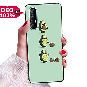 Ốp Lưng hình nền trái bơ dành cho Oppo đủ dòng Oppo Reno / 2F - 2Z / 3 / 3 Pro / 4 / 4 Pro / 5 / 5 Pro