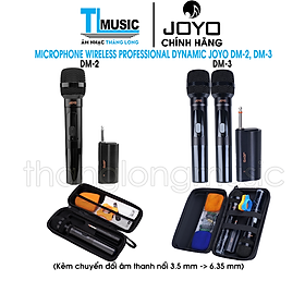 Mua JOYO DM-SERIES WIRELESS DYNAMIC MICROPHONE - Mic Không Dây Dynamic Chuyên Nghiệp DM-2 DM-3 - Hàng chính hãng