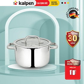 Bộ Nồi Chảo Inox 5 Lớp Liền Khối Cao Cấp Lager Hàng Chính Hãng Kalpen - Gia Dụng Đức