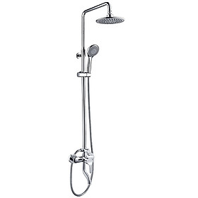 Bộ sen cây tắm đứng nóng lạnh Eurolife EL-S901 (Trắng bạc)