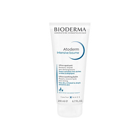 Kem Dưỡng Ẩm Chuyên Sâu Cho Da Khô Và Phục Hồi Da Bioderma Atoderm Intensive Baume 200ml