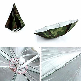 Mua Bộ 2 Dù che nắng đội đầu Sunha vải dù rằn ri chuyên đi phượt SH  giả ngoại chotot24h SIGATO5639