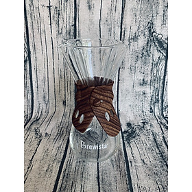 Bình lọc cà phê thiết kế Chemex thủy tinh cường lực - Chính hãng thương hiệu Brewista