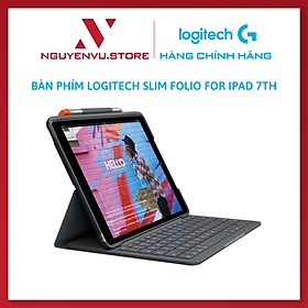 Mua Bàn phím Logitech SLIMFOLIO FOR IPAD 7TH GEN - Hàng Chính Hãng