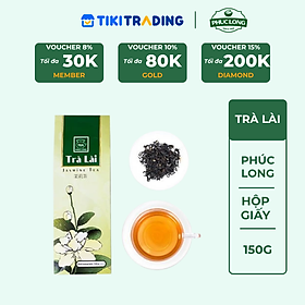 Trà lài hộp giấy 150g Phúc Long
