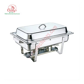 Mua Nồi hâm buffet chữ nhật giá rẻ  dung tích 9 lít - Chân gấp thẳng  nắp rời