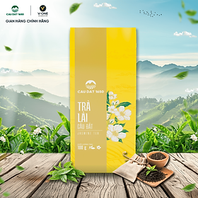 Trà Lài Cầu Đất 1650 – Túi Giấy 100g | Hương lài & vị trà đậm – Thanh lọc cơ thể