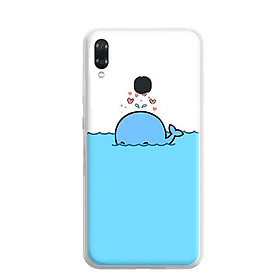 Ốp lưng Vsmart Joy 1 Plus - Silicon dẻo - 0287 DOLPHIN02 - Hàng Chính Hãng