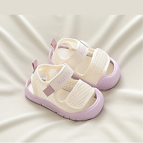 Giày Sandals đế bằng cho bé, giày thể thao siêu nhẹ, chống trơn  – GSD9006