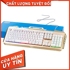 Bàn phím giả cơ Newmen GM100s Gold_white - Hàng chính hãng