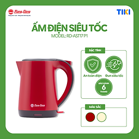 Mua Ấm điện siêu tốc 1 7 lít chính hãng Rạng Đông model RD-AST17P1 màu ngẫu nhiên