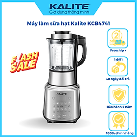 Mua Máy làm sữa hạt Kalite KCB4741 dung tích 1.75L công suất 1800W đa dạng nấu sữa hạt  nấu cháo  xay sinh tố  nắp cảm biến chống trảo  hàng chính hãng