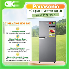 Mua Tủ lạnh Panasonic Inverter 170 lít NR-BA190PPVN - Hàng chính hãng- Giao toàn quốc