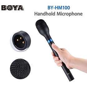 Micro thu âm phỏng vấn BOYA BY-HM100 hàng chính hãng.