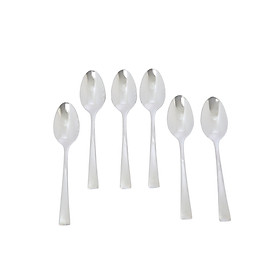 Mua Bộ 6 Thìa Muỗng  Ăn Cơm Cán Dài Inox 304 18/10 Cao Cấp Bouscoe Set 6 Dessert Spoons