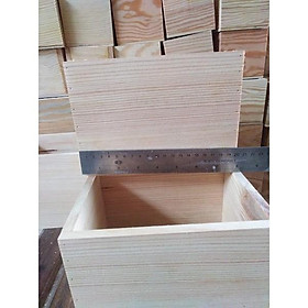 Mua Hộp gỗ không nắp vuông 18cm  20cm