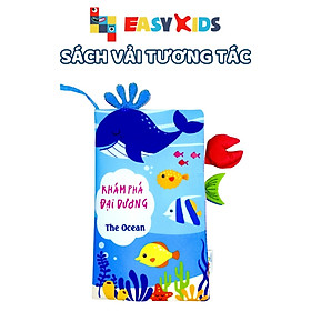 Sách Vải Tương Tác Cho Bé Đoán Đuôi Con Vật - Khám Phá Đại Dương