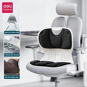 Ghế Công Thái Học Deli Điều Chỉnh Tư Thế Ngồi Chống Gù Lưng, Ghế Bệt Tựa Lưng Chỉnh Dáng Cho Bé, Mẹ Bầu, Văn Phòng
