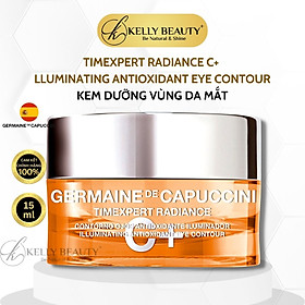 Kem Dưỡng Mắt Germaine Timexpert Radiance C+ Illuminating Antioxidant Eye Contour - Trẻ Hóa Vùng Da | Kelly Beauty