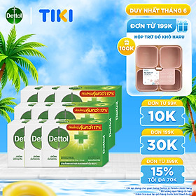 Combo 9 xà phòng Dettol kháng khuẩn 100g