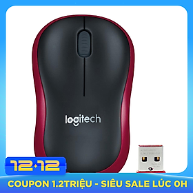 Chuột Không Dây Logitech M185 - Hàng Chính Hãng