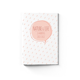 Sổ lịch planner B6 SDstationery LIFE & NATURE 24 tháng 2021-2022